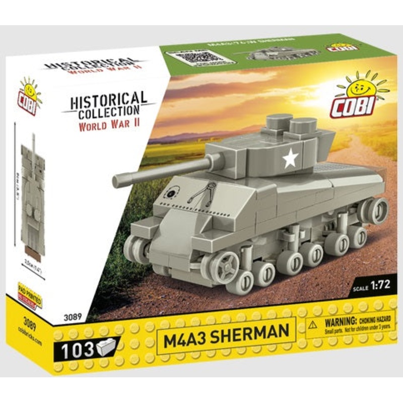 Sherman Tank M4A3 103pc