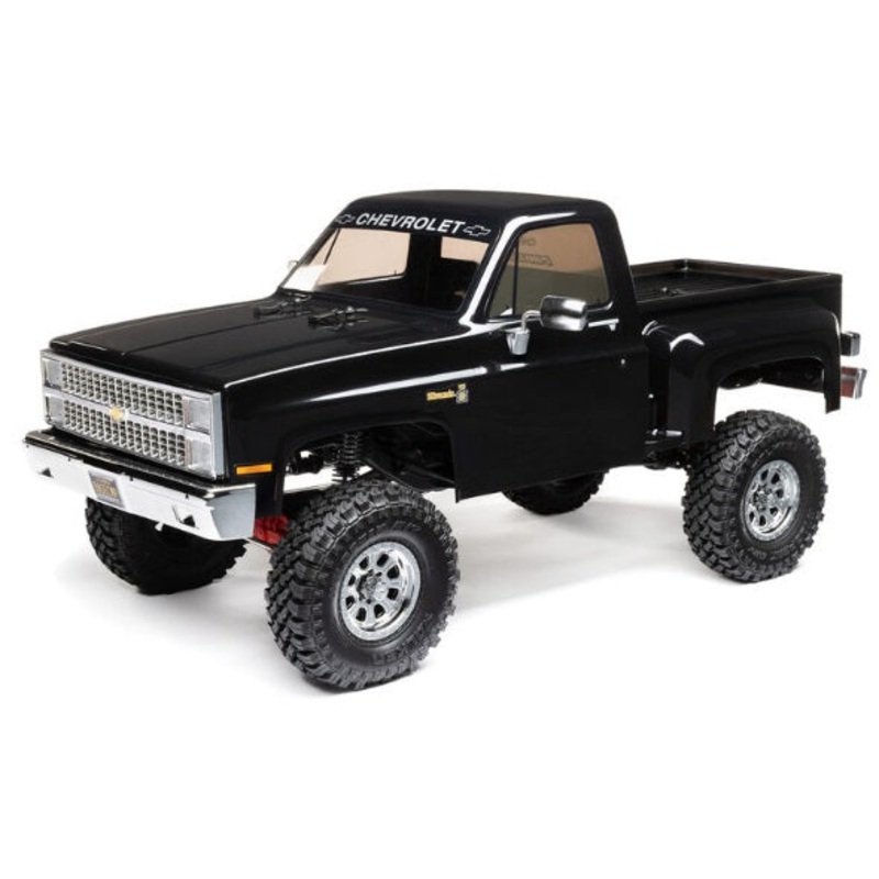 1/10 SCX10 III Base Camp 1982 Chevy K10 4X4 RTR Black