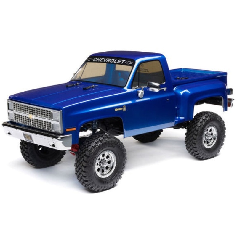1/10 SCX10 III Base Camp 1982 Chevy K10 4X4 RTR Blue