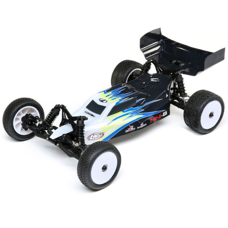 1/16 Mini-B 2WD Buggy Brushed RTR Black/White