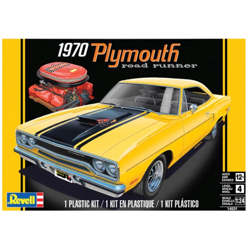 1/24 1970 Plymouth Roadrunner