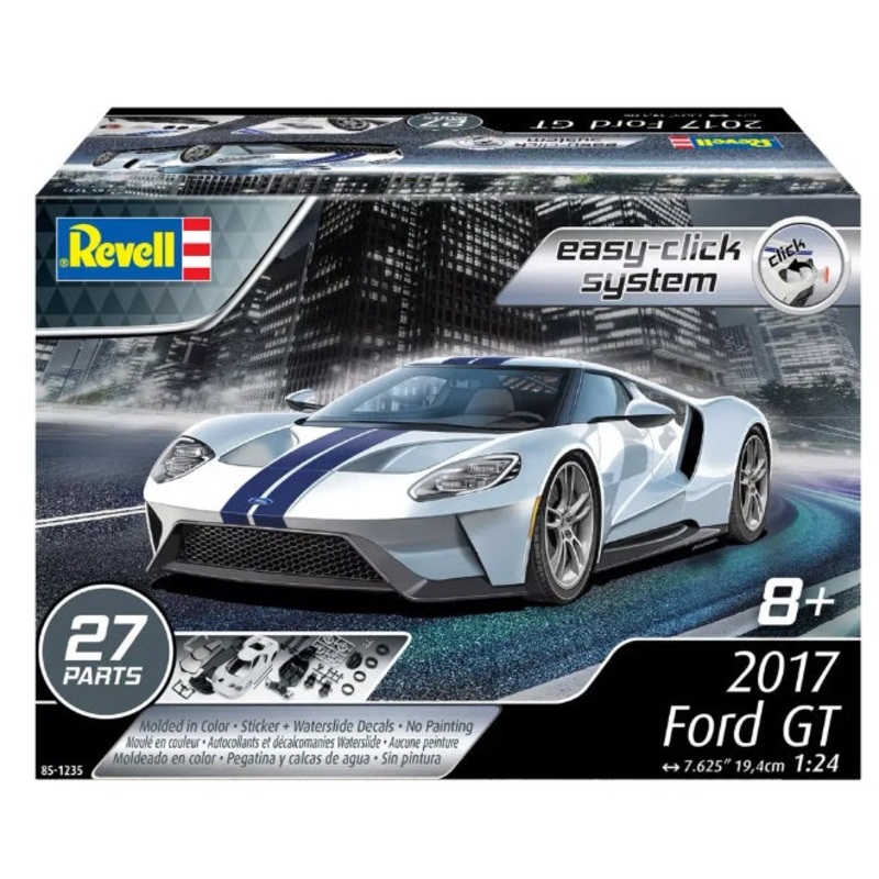 1/24 2017 Ford GT Snap Together