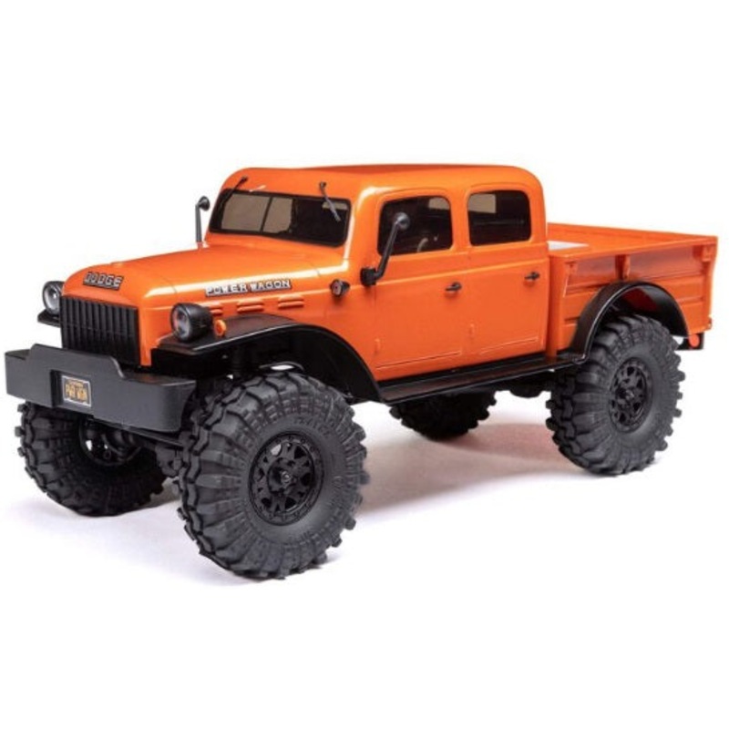 1/24 SCX24 Dodge Power Wagon 4WD Rock Crawler Brushed RTR Orange