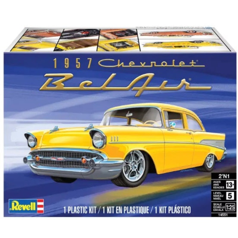 1/25 1957 Chevy Bel Air 2-in-1