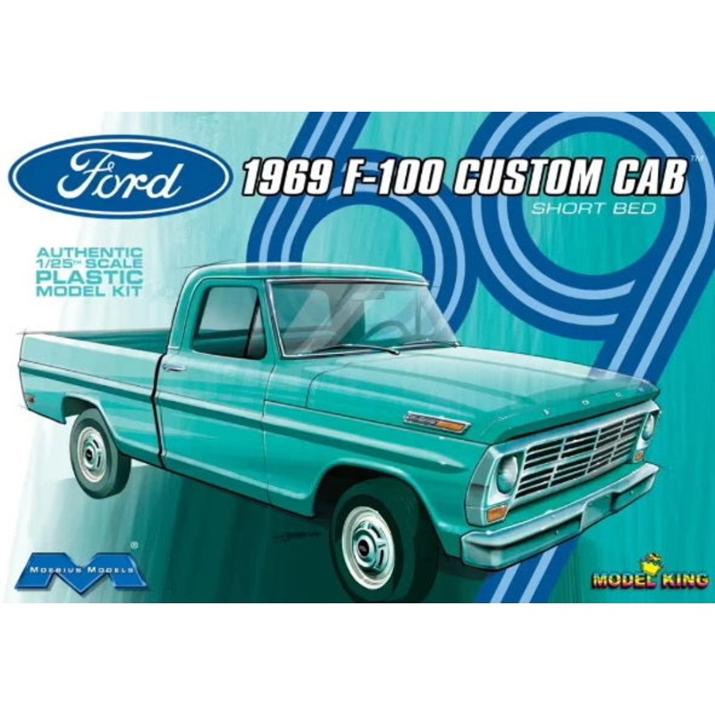 1/25 1969 Ford F-100 Custom Shortbed Pickup