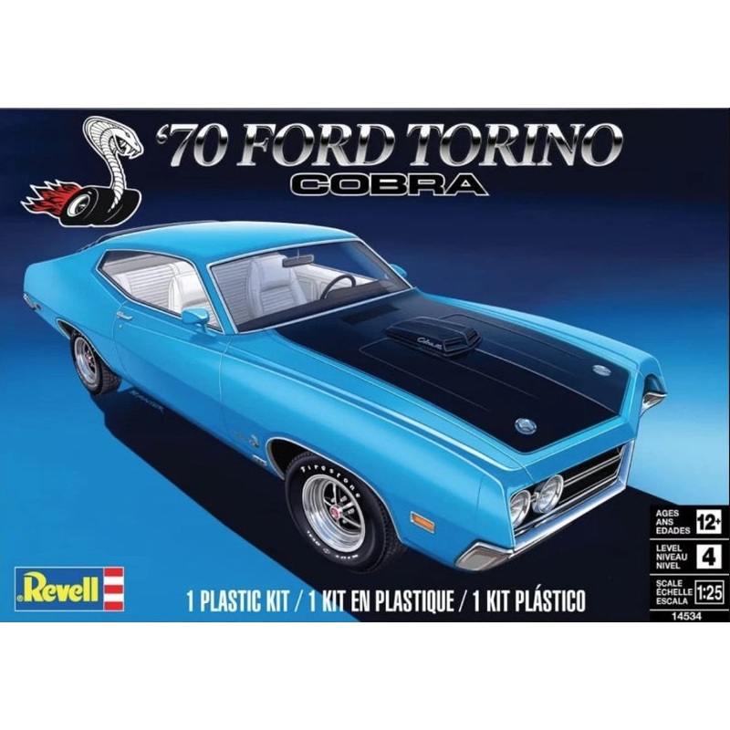 1/25 1970 Ford Torino Cobra GT