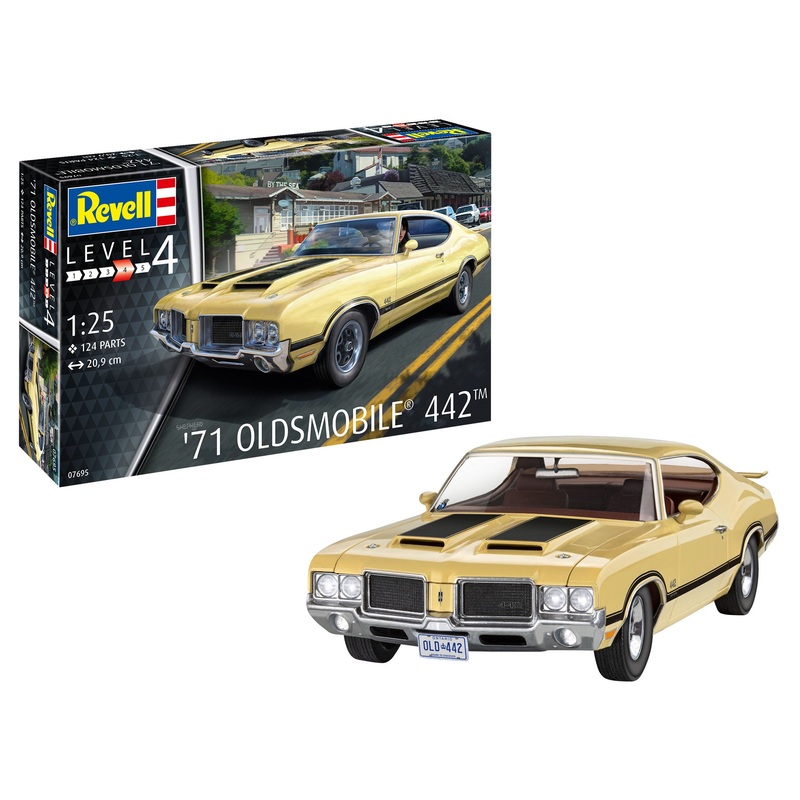 1/25 1971 Oldsmobile 442 with Paint