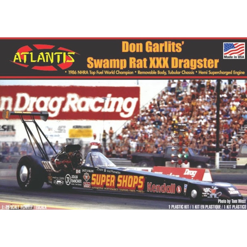 1/25 Don Garlits Swamp Rat XXX Dragster