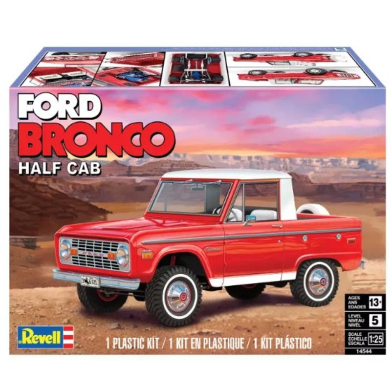 1/25 Ford Bronco Half Cab
