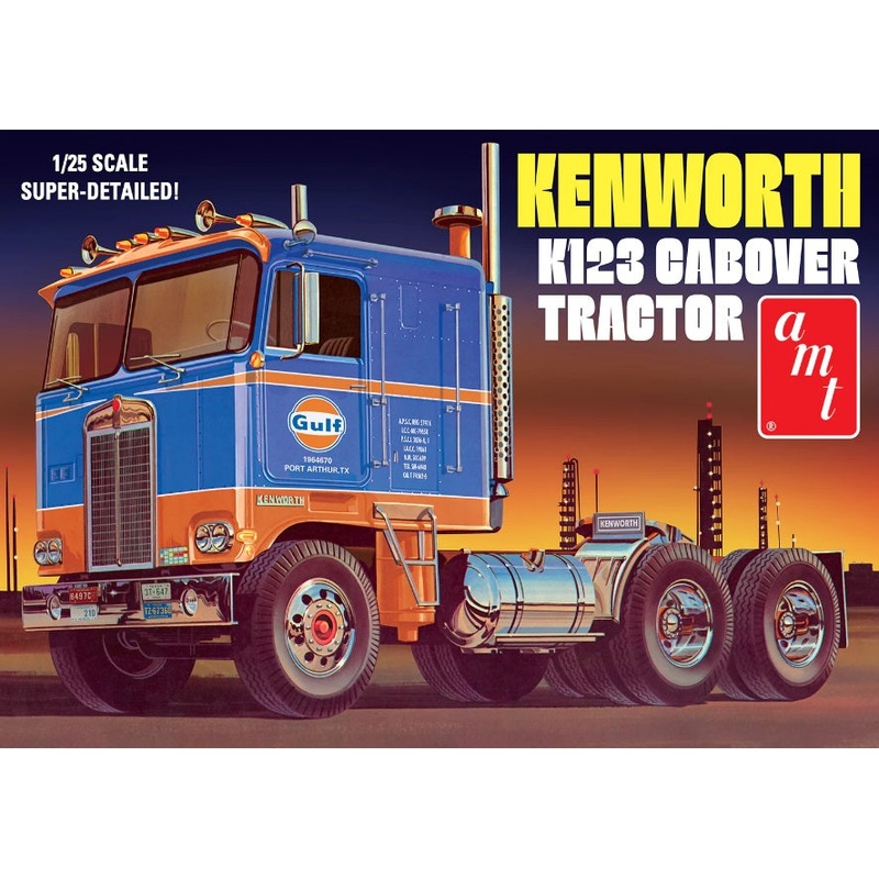 1/25 Kenworth K-123 Cabover Gulf