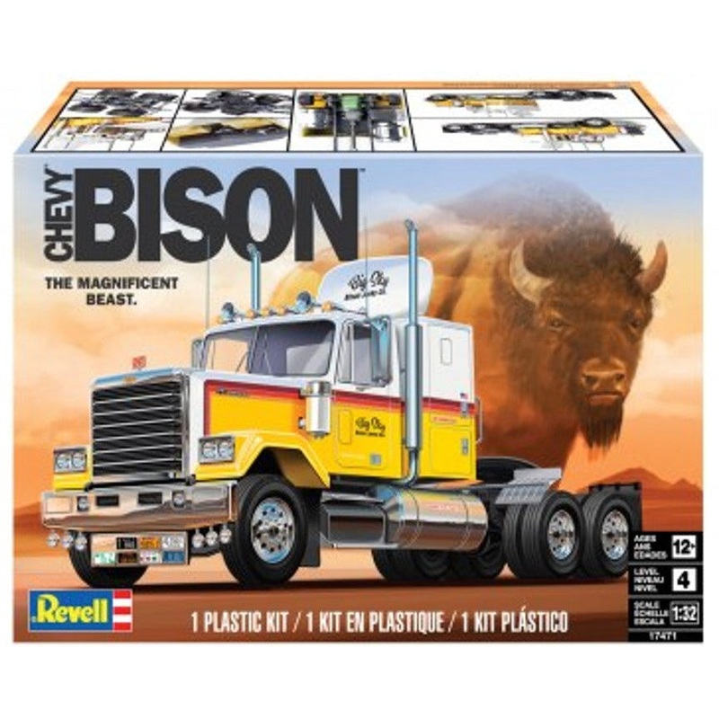 1/32 1978 Chevy Bison Semi Truck