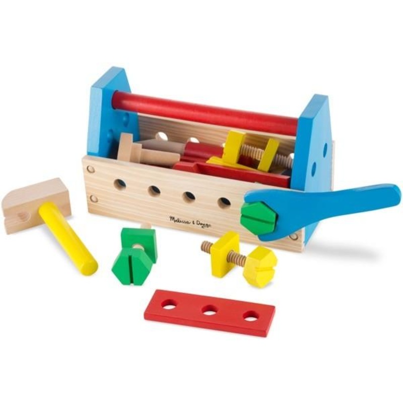 Classic Toy Wooden Take-Along Tool Kit