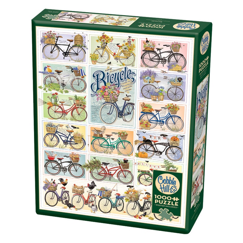 Bicycles 1000pc Puzzle