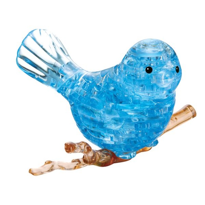 Blue Bird 3D Crystal Puzzle