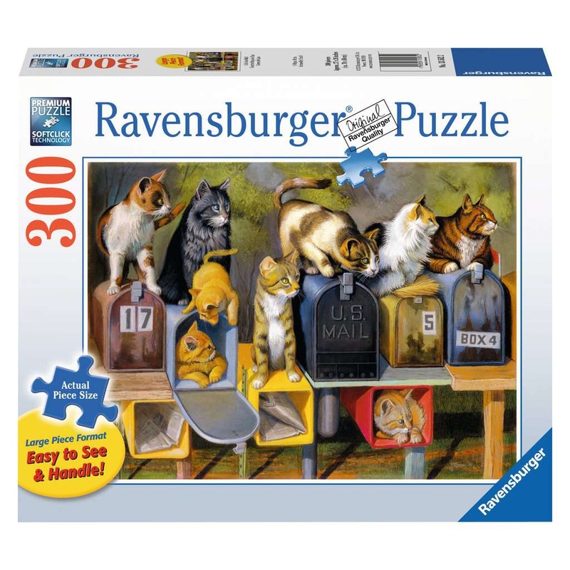 Cat's Got Mail  300pc Puzzle