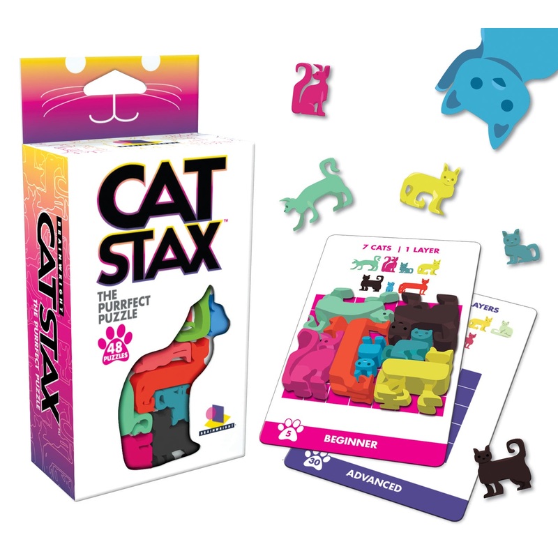 Cat Stax Puzzle Game