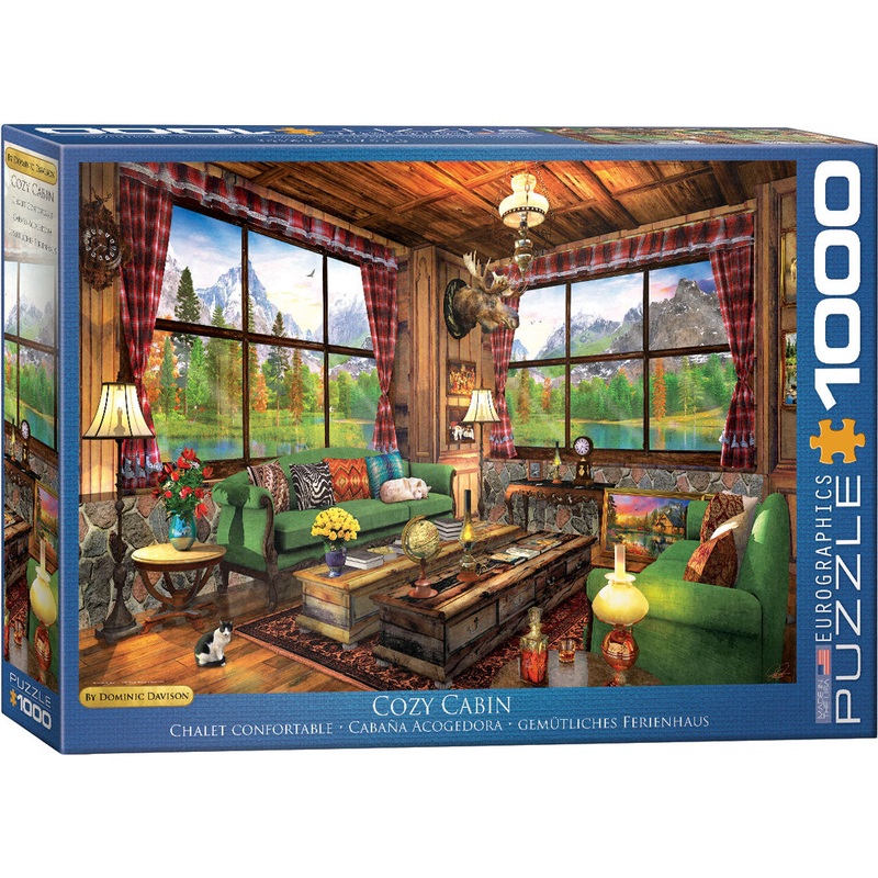 Cozy Cabin 1000pc Puzzle