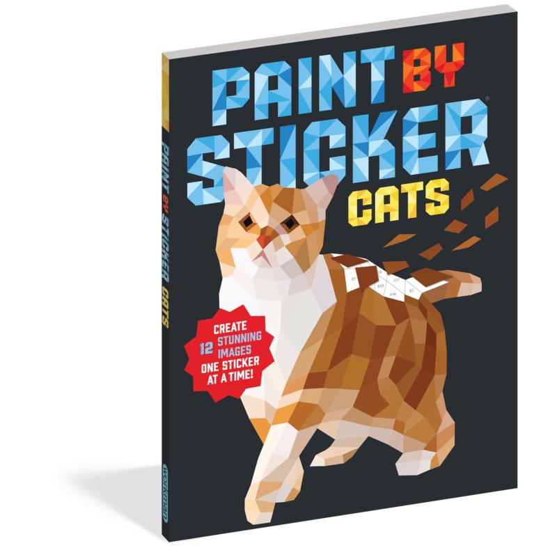 Paint by Sticker Cats