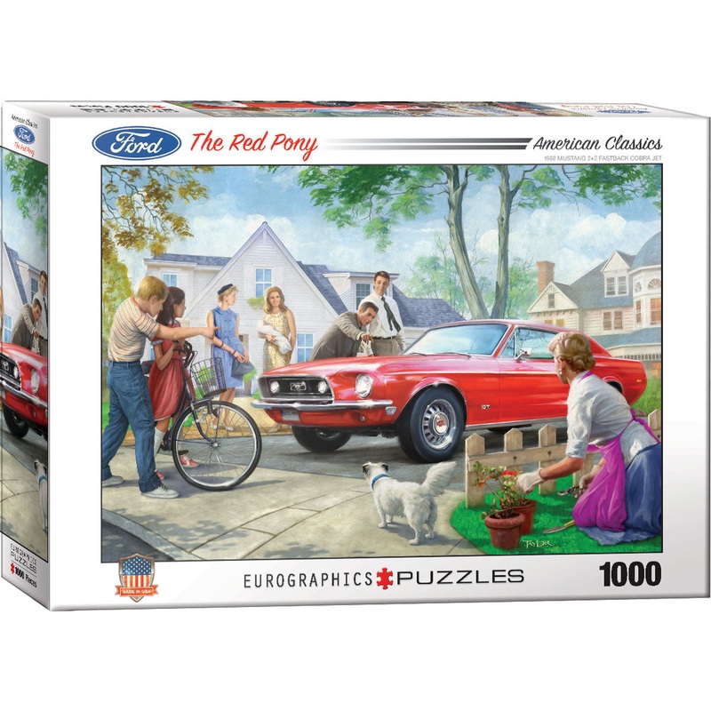 The Red Pony 1000pc Puzzle