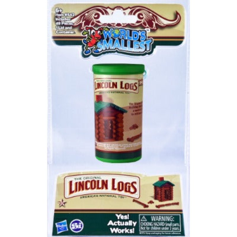 World's Smallest Lincoln Logs