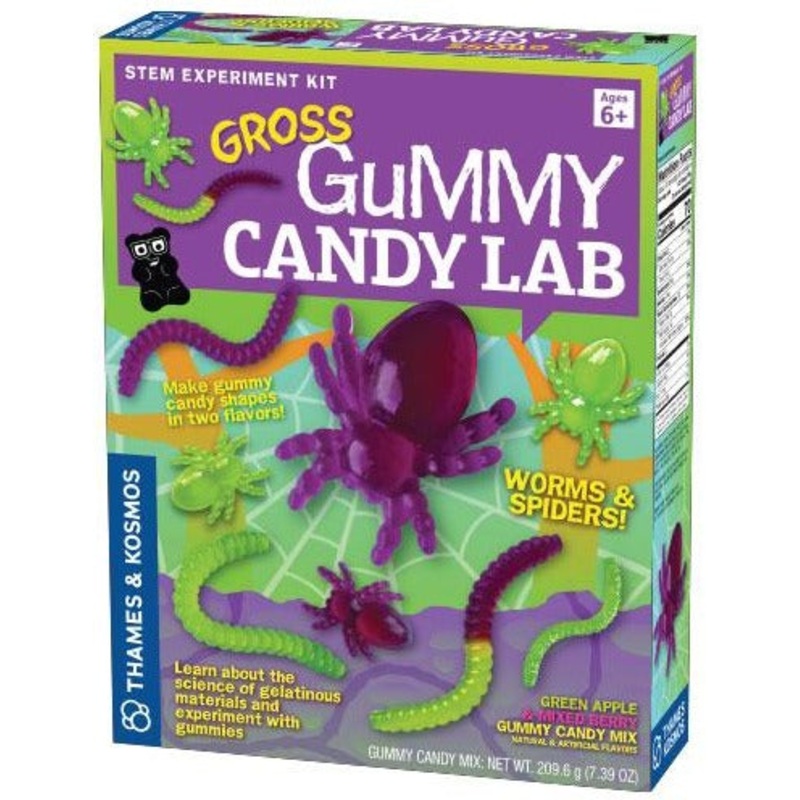 Worms & Spiders Gross Gummy Candy Lab