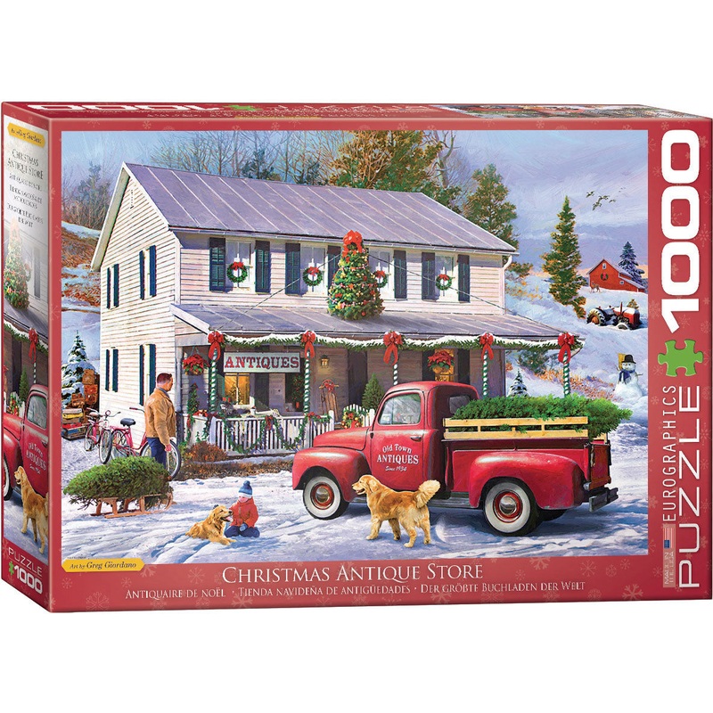 Antique Christmas Store 1000pc Puzzle