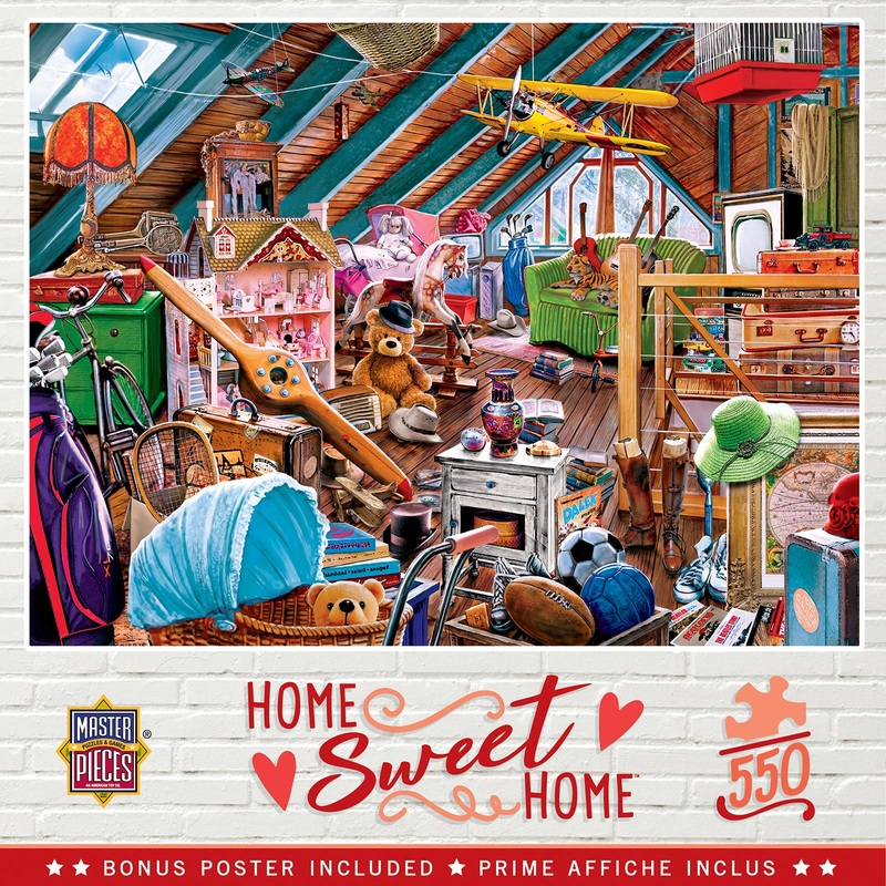 Attic Secrets 550pc Puzzle