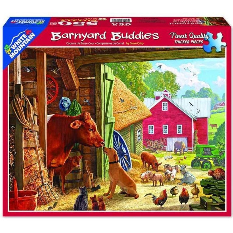 Barnyard Buddies 550pc Puzzles