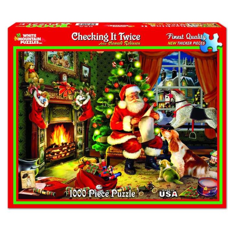Checking It Twice 1000pc Puzzle