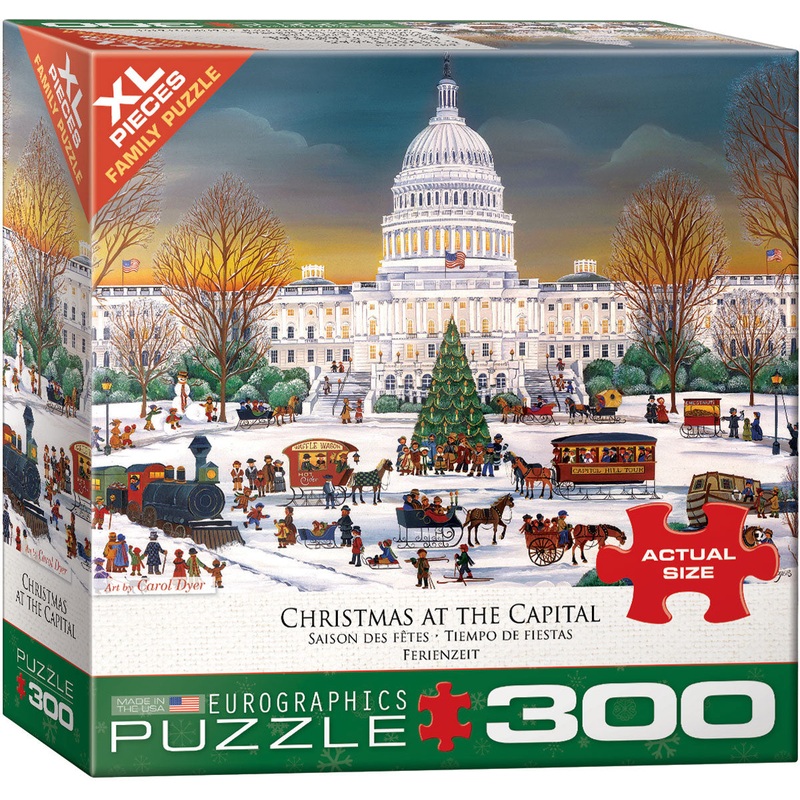 Christmas at the Capitol 300pc XL Piece Puzzle