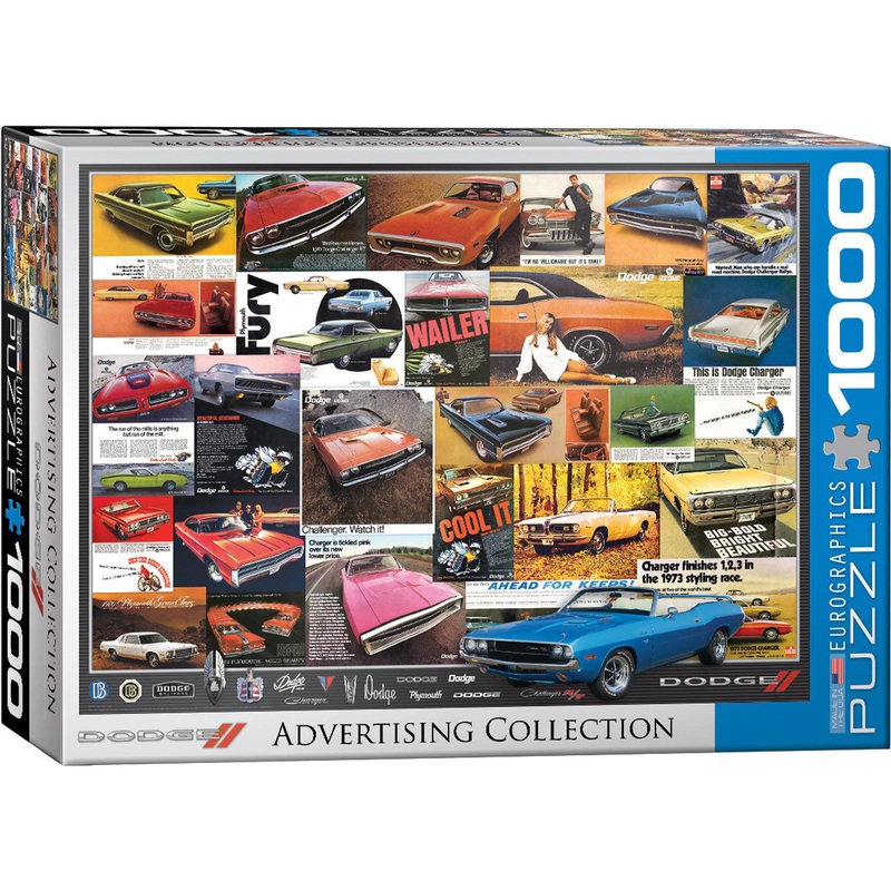Dodge Advertising Collection 1000pc Puzzle