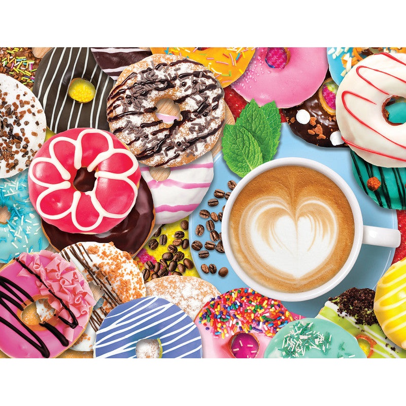 Donuts N' Coffee 500pc Puzzle