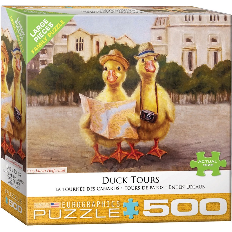 Duck Tours 500pc Large Piece Puzzle