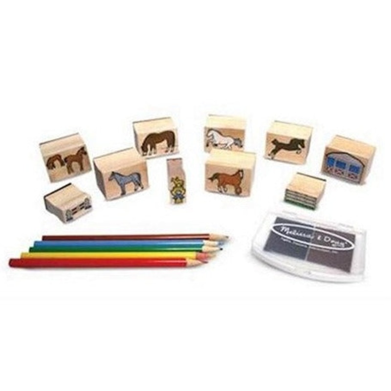Horse Stable Stamp Set