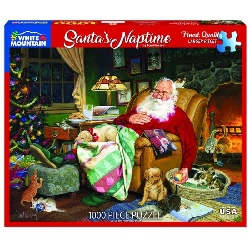 Santa's Naptime 1000pc Puzzle