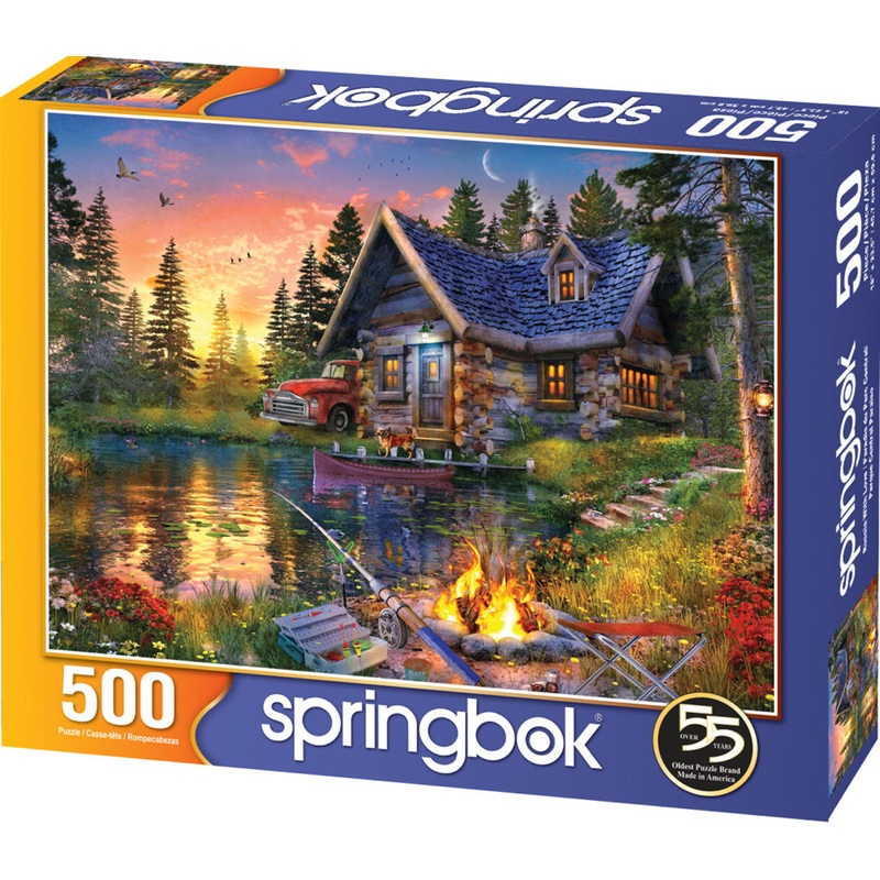 Sun Kissed Cabin 500pc Puzzle