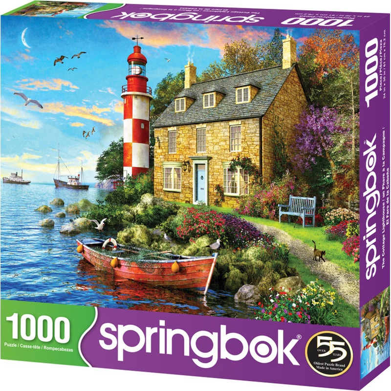 The Cottage Lighthouse 1000pc Puzzle