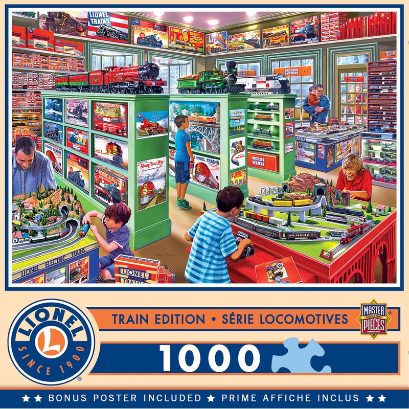 The Lionel Store 1000pc Puzzle