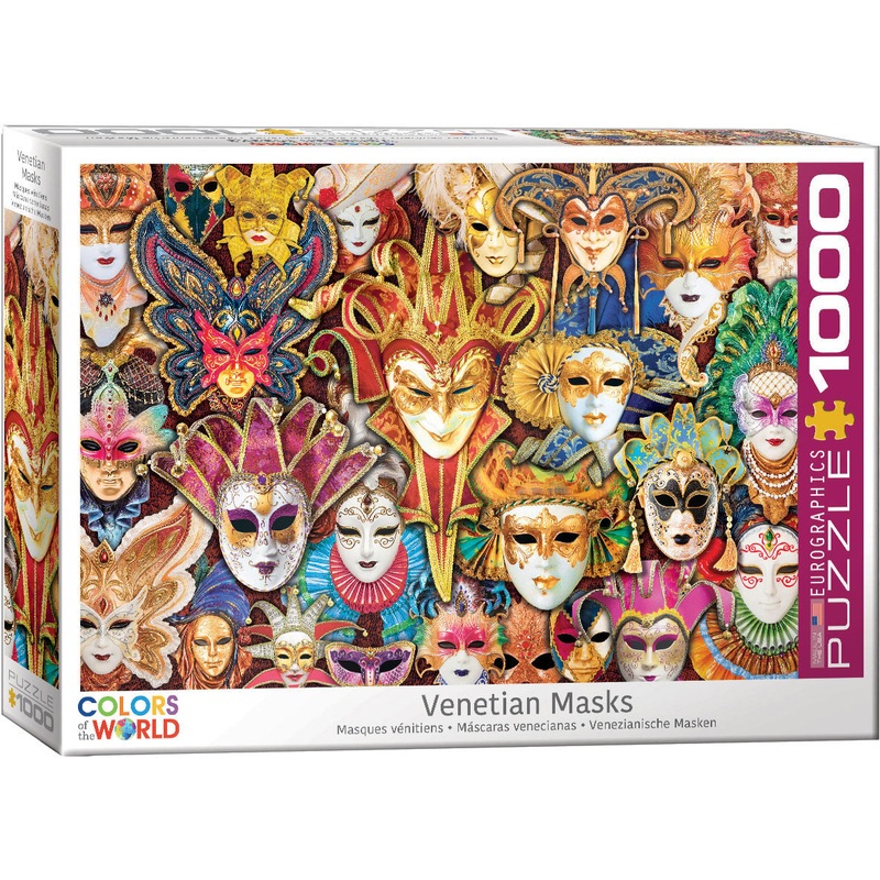 Venetian Mask 1000pc Puzzle