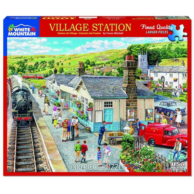 Village Station 1000pc Puzzle