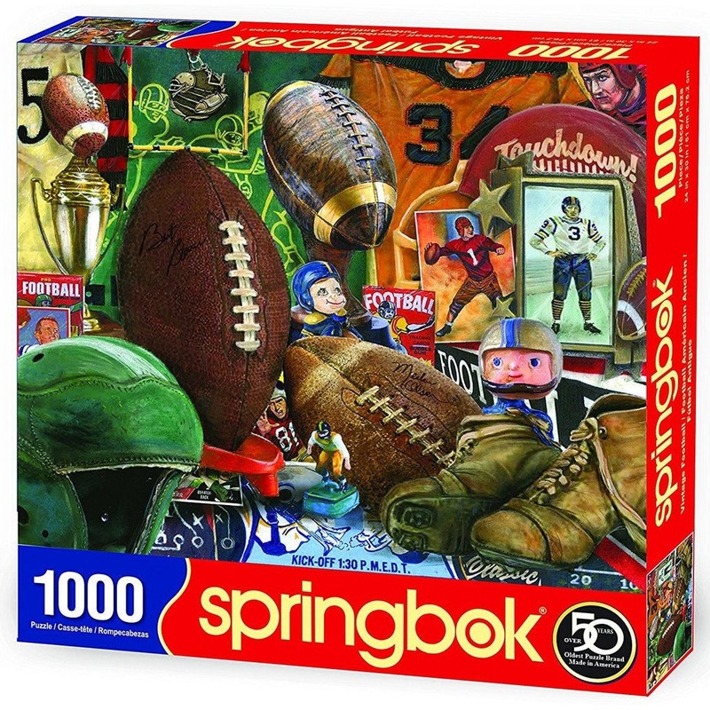 Vintage Football 1000pc Puzzle