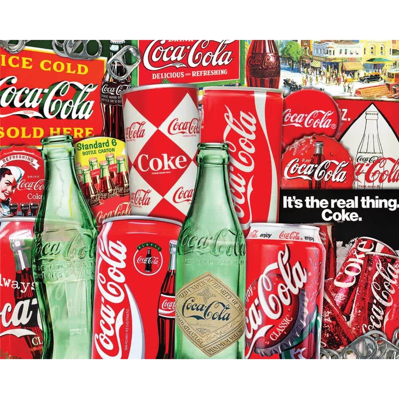 Vintage Soda Cans 1000pc Puzzle
