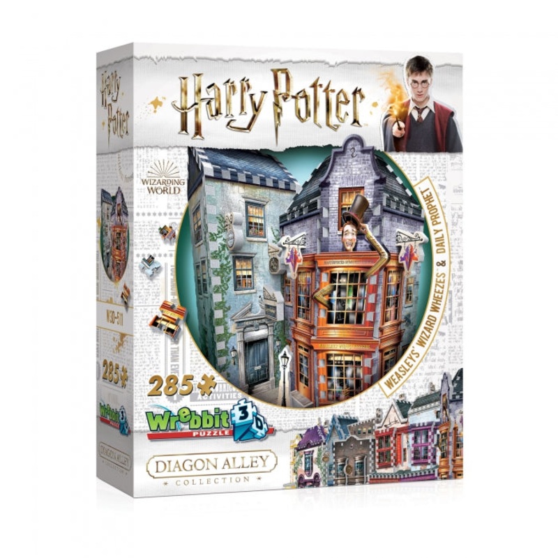 Weasley's Wizard Wheezes and Daily Prophet 3D Puzzle