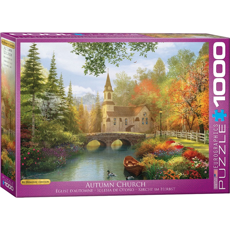 Autumn Church 1000pc Puzzle
