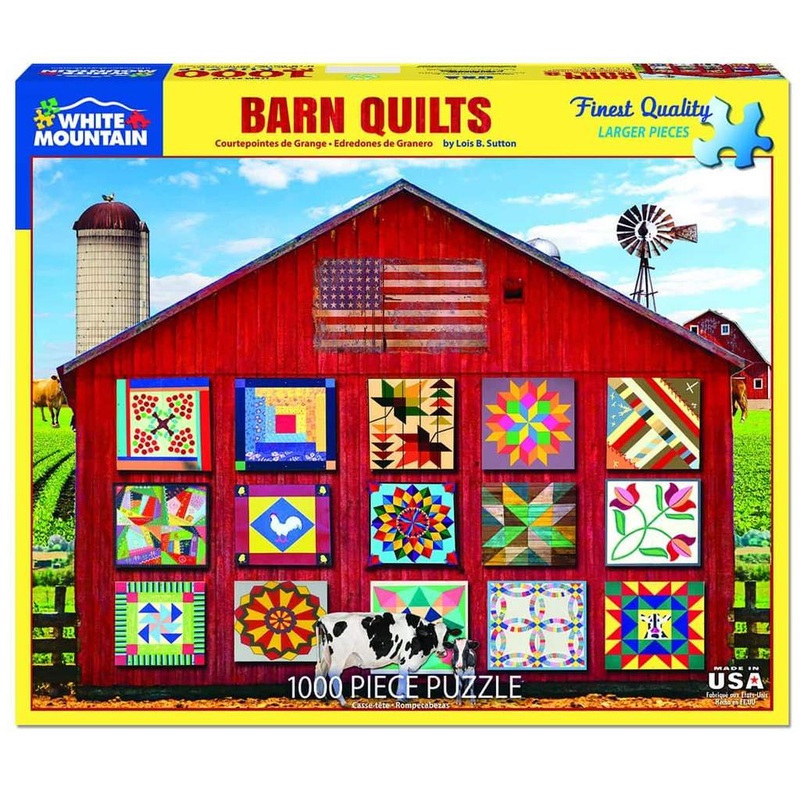 Barn Quilts 1000pc Puzzle