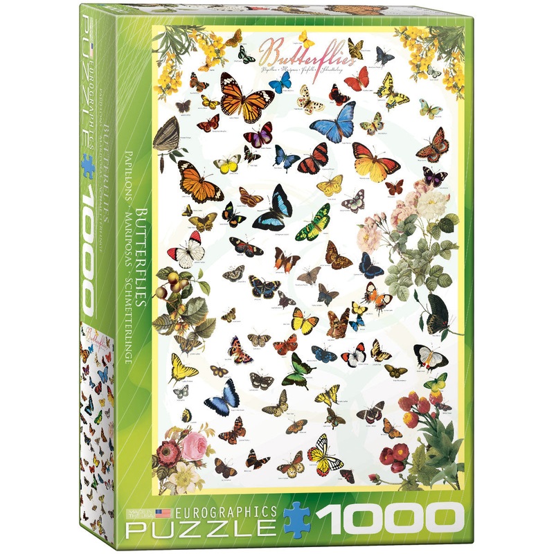 Butterflies 1000pc Puzzle