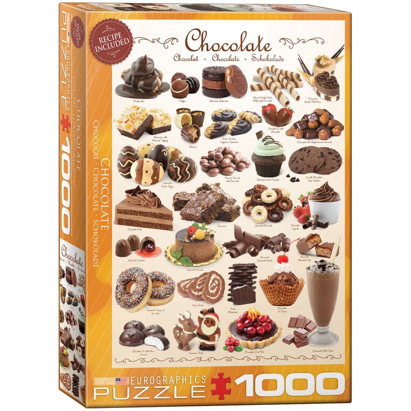 Chocolate 1000pc Puzzle