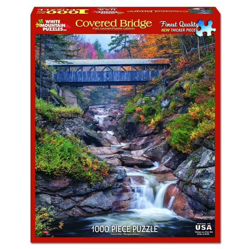 Covered Bridge 1000pc Puzzle