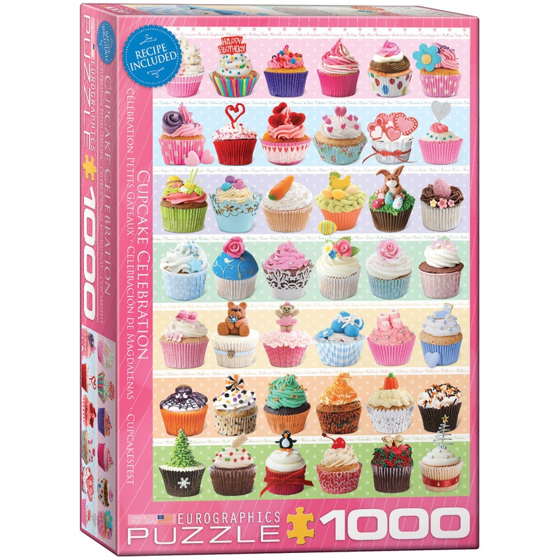 Cupcake Celebration 1000pc Puzzle