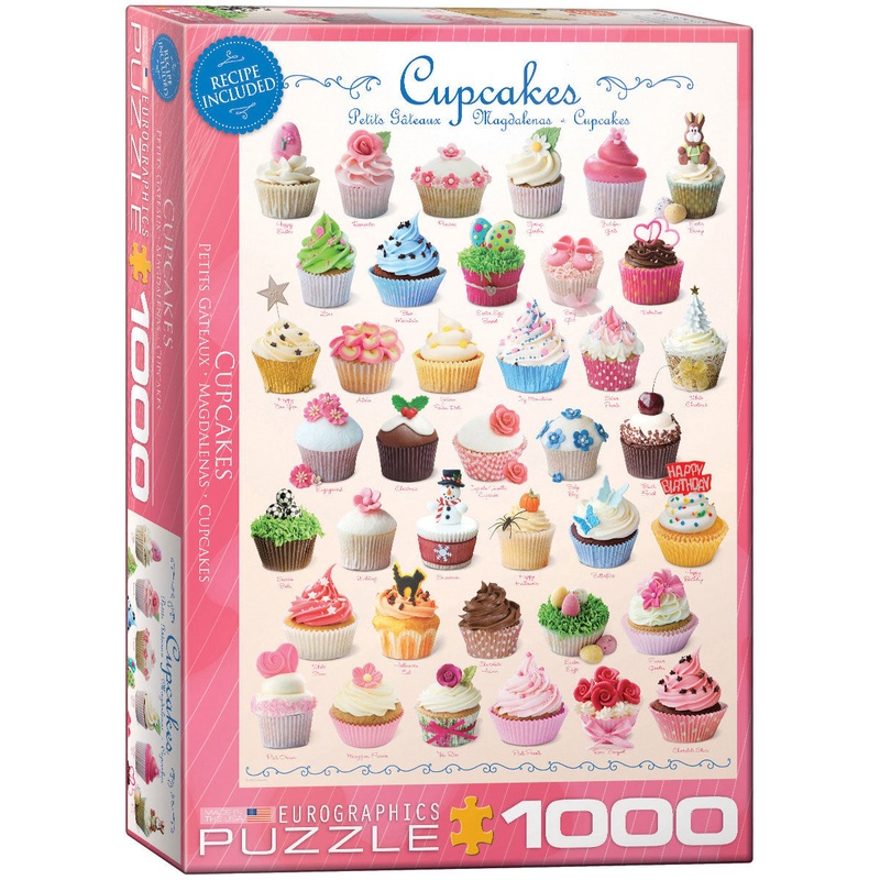 Cupcakes 1000pc Puzzle
